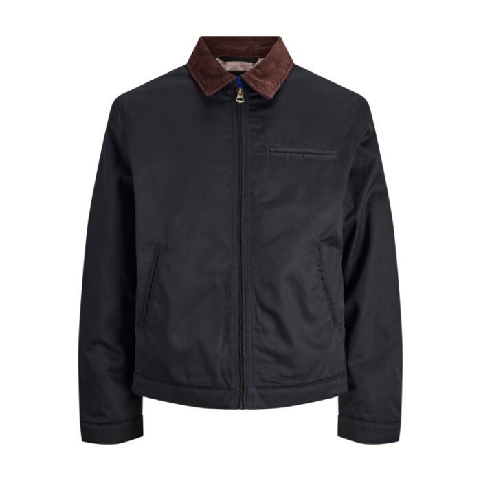 JackJones pilot ceket JORNORREBRO WORKER JACKET 12282903 SİYAH/KORDUROY C - Görsel 7