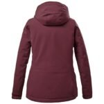 Killtec KOW 170 WMN JCKT kadın kapüşonlu mont bordo (38030/445) - Görsel 2