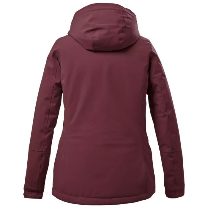 Killtec KOW 170 WMN JCKT kadın kapüşonlu mont bordo (38030/445) - Görsel 2
