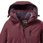 Killtec KOW 170 WMN JCKT kadın kapüşonlu mont bordo (38030/445) - Görsel 7
