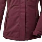 Killtec KOW 170 WMN JCKT kadın kapüşonlu mont bordo (38030/445) - Görsel 8