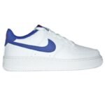 Nike Air Force 1 Beyaz/Deep royal blue Kadın Ayakkabıları - CT3839-101
