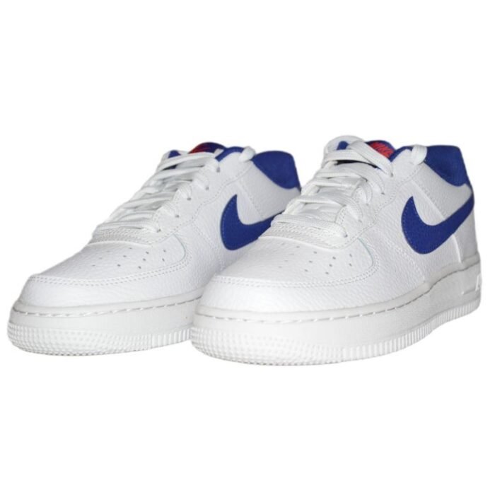 Nike Air Force 1 Beyaz/Deep royal blue Kadın Ayakkabıları - CT3839-101 - Görsel 3