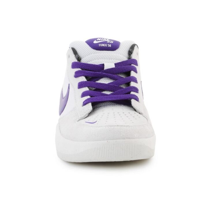 Nike Sb Force 58 DV5477-006 PHANTOM/COURT PURPLE-SUMMIT WHITE - Görsel 2