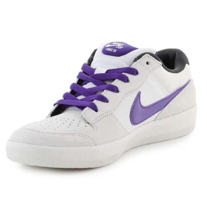 Nike Sb Force 58 DV5477-006 PHANTOM/COURT PURPLE-SUMMIT WHITE - Görsel 3