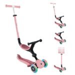 Scooter with ride-on seat