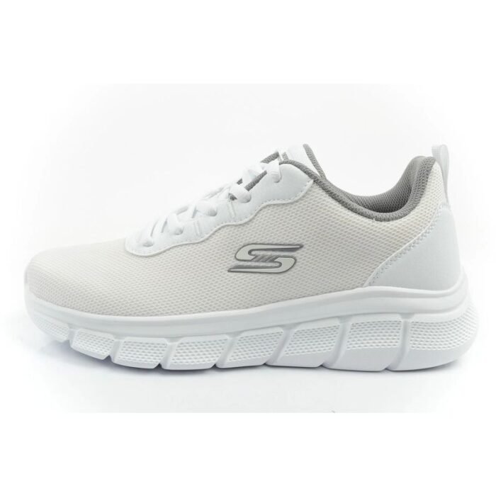 Skechers Bobs B Flex erkek spor ayakkabısı, modaya uygun beyaz - Görsel 2