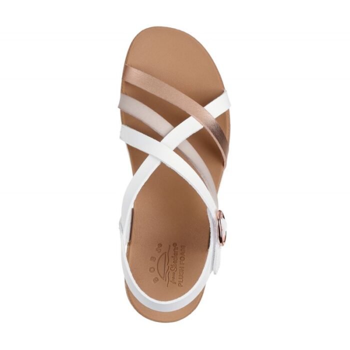 Skechers Bobs Desert Kiss Düşük Sandaletler - Peak Rank W 114709-WHT - Görsel 3