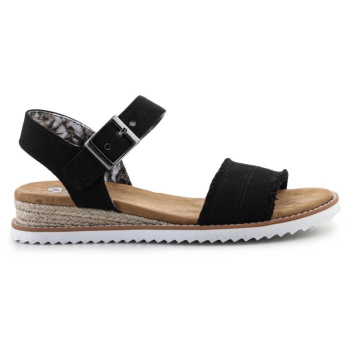 Skechers Espadril BOBS Adobe Princess W 113541-BLK Sandaletler - Görsel 6