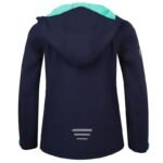 Kız Çocukları İçin TrollKids Trollfjord Ceket lacivert/nane renkli kız softshell ceketi (175-132) - Görsel 2