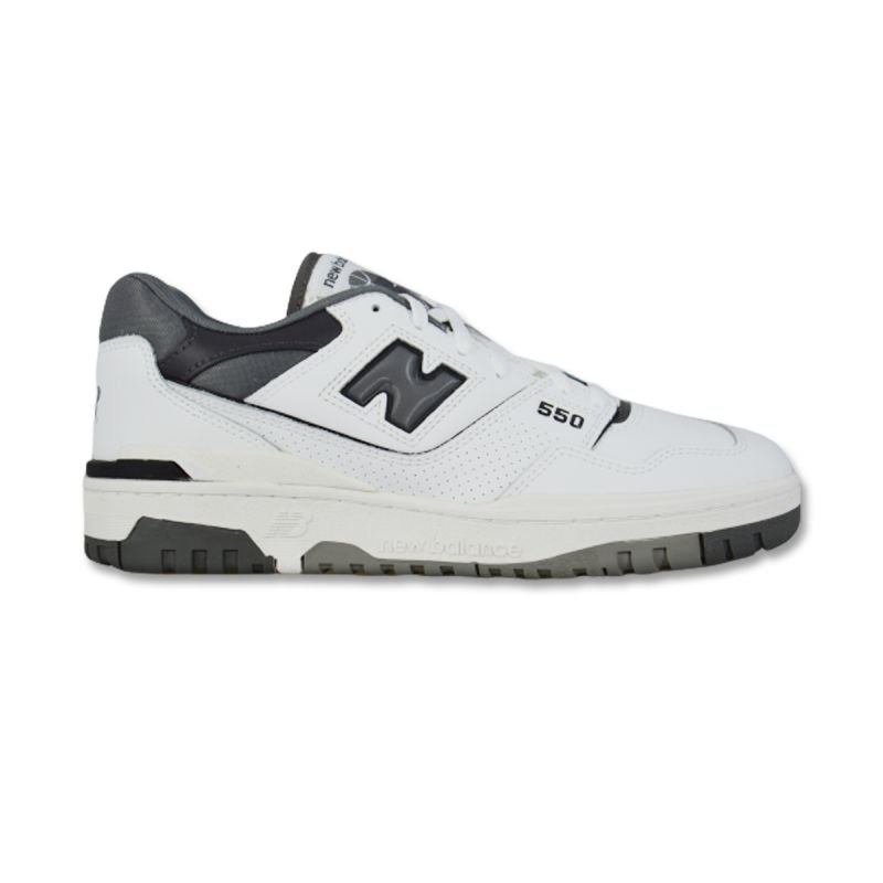 tryoshop-unisex-sports-shoes-new-balance-550-dark-grey-low-sneakers-bb550wtg-1974657 Yeni Denge 550 Koyu Gri Düşük Sneaker BB550WTG - Görsel 1