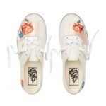Vans Authentic Saten Patchwork Kadın Sneakerlar - VA38EMU5Q - Görsel 4