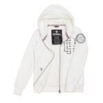Kadın izole fermuarlı kapüşonlu sweatshirt, beyaz Pit Bull Sherpa Ruffina - 184011000200 - Görsel 3