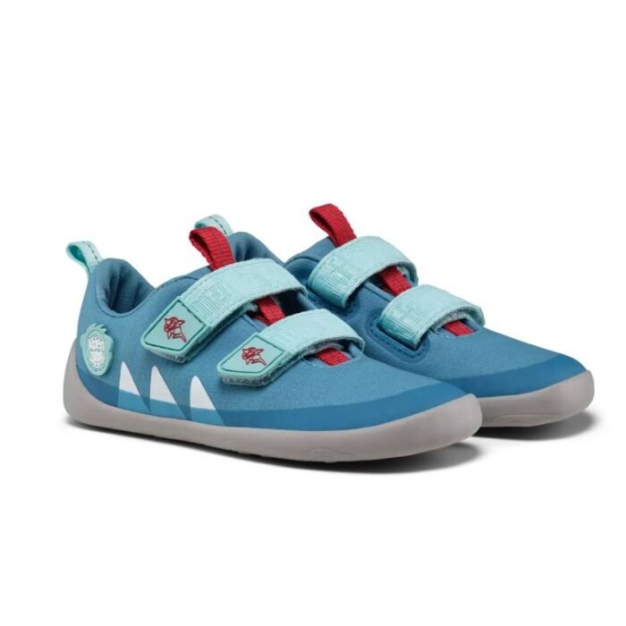 Affenzahn Halbschuh Baumwolle Lucky Shark Jr ayakkabı 00391-30211 🦈 - Görsel 2