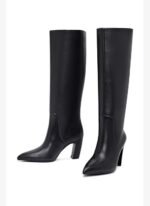 Derimod Kadın Siyah Kalın 3