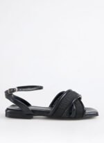 Valentino Siyah Kadın Sandalet