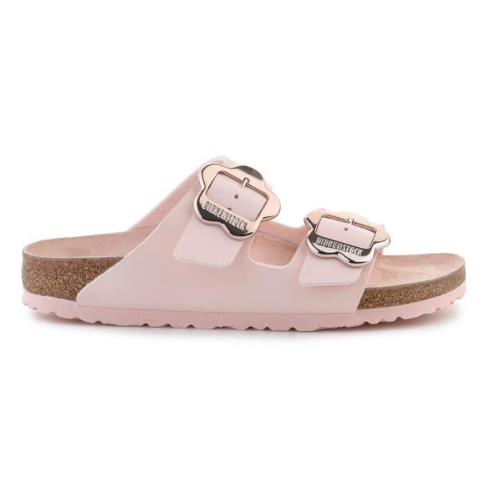Birkenstock Arizona Flower Buckle Kids 1031703 Light Rose Tonal - Görsel 6