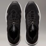Calvin Klein kadın spor ayakkabı düşük kesim BAĞCIKSIZ SNEAKER V3X9-83010-1464999 SİYAH - Görsel 3