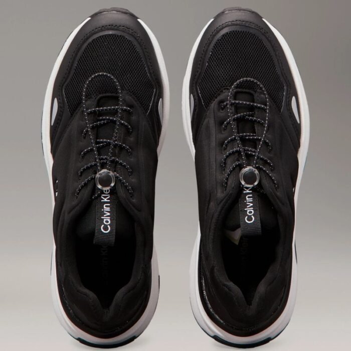 Calvin Klein kadın spor ayakkabı düşük kesim BAĞCIKSIZ SNEAKER V3X9-83010-1464999 SİYAH - Görsel 3