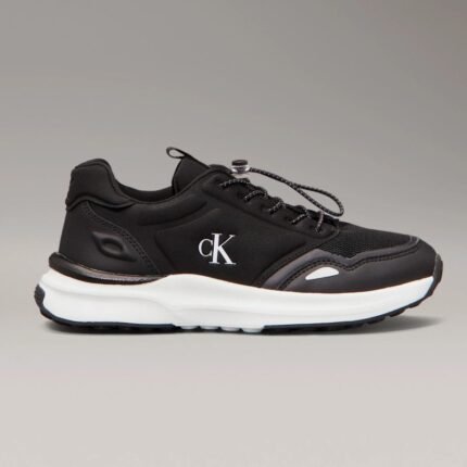 Calvin Klein kadın spor ayakkabı düşük kesim BAĞCIKSIZ SNEAKER V3X9-83010-1464999 SİYAH