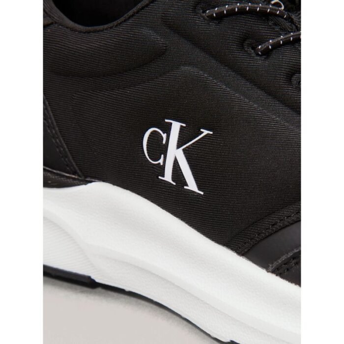 Calvin Klein kadın spor ayakkabı düşük kesim BAĞCIKSIZ SNEAKER V3X9-83010-1464999 SİYAH - Görsel 6