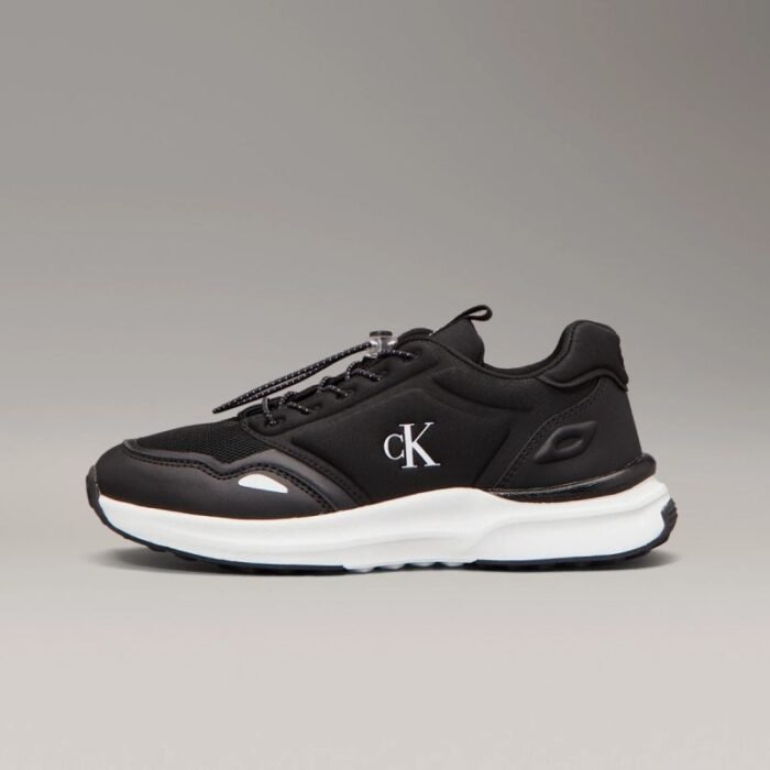 Calvin Klein kadın spor ayakkabı düşük kesim BAĞCIKSIZ SNEAKER V3X9-83010-1464999 SİYAH - Görsel 7