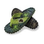 Gumbies Islander Terlik Lime Hibiskus GU-FFISL148 - Görsel 8