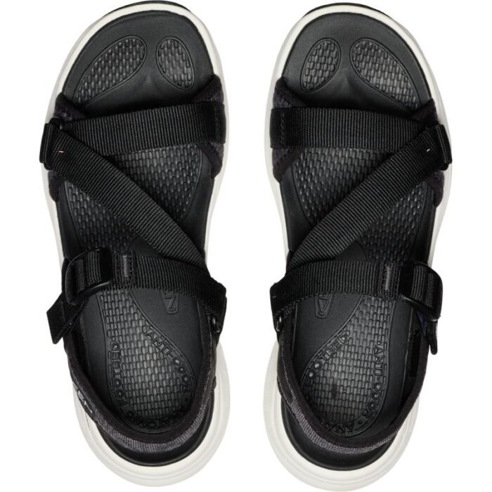 Keen LEIKI OT SANDAL 1030283 BLACK/STAR WHITE trekking sandaletler - Görsel 6