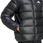 Mens adidas Essentials Climawarm Sentetik Down Mont Siyah JV7718 - Görsel 5