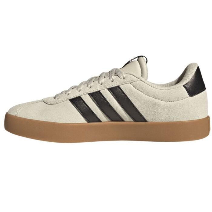 Mens adidas VL Court 3.0 ayakkabı bej JR2222 - Görsel 2