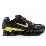 Nike Men Shox TL Erkek Spor Ayakkabıları Şık Sneaker Siyah - Görsel 4