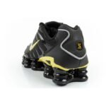 Nike Men Shox TL Erkek Spor Ayakkabıları Şık Sneaker Siyah - Görsel 5