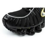 Nike Men Shox TL Erkek Spor Ayakkabıları Şık Sneaker Siyah - Görsel 6