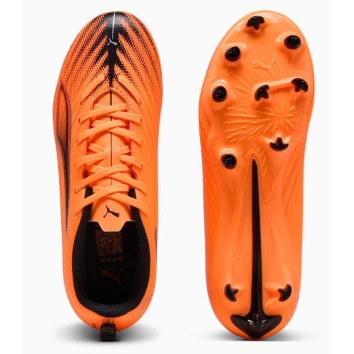 Puma Ultra 6 Play FG/AG Heat Fire Jr 108533 03 Futbol Ayakkabısı - Görsel 3