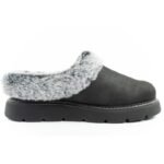 Skechers Cozy Blend kadın terlik ayakkabıları, yalıtımlı kayma önleyici spor ayakkabılar - Görsel 4