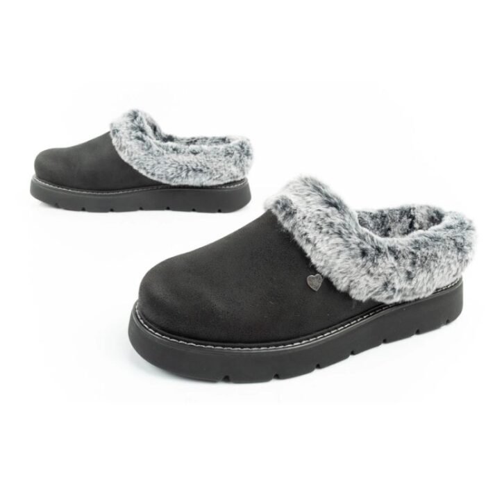 Skechers Cozy Blend kadın terlik ayakkabıları, yalıtımlı kayma önleyici spor ayakkabılar - Görsel 8