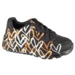 Skechers JGoldCrown: Uno Lite - Metallic 314067L-BKGD Siyah 28