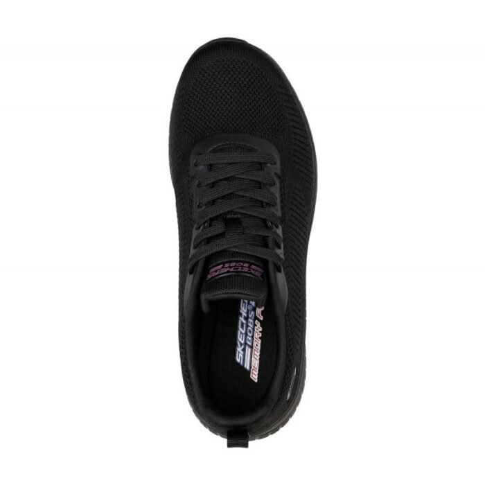 Skechers Memory Foam Bobs Squad Chaos W 117209 BBK Ayakkabı - Görsel 3