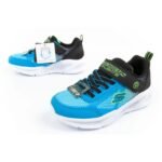 Skechers Meteor-Lights-Krendox Jr 401495L/BKBL