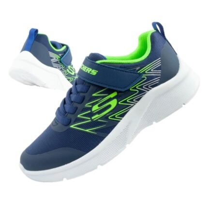 Erkek çocuklar için hafif Skechers Microspec spor ayakkabıları
