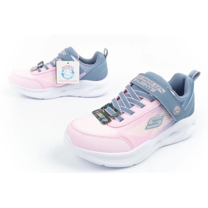 Skechers S Lights Sola Jr 303714L/GYLP Ayakkabı - Görsel 8