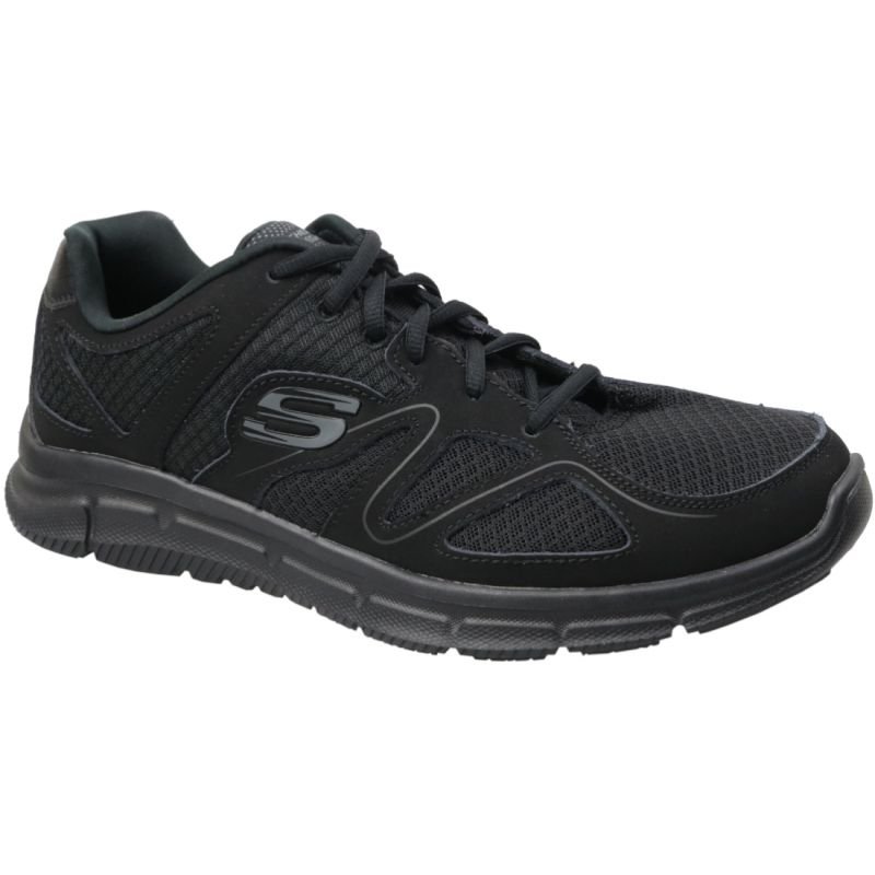 tryoshop-skechers-satisfaction-m-58350-bbk-shoes-665336 Skechers Satisfaction M 58350-BBK