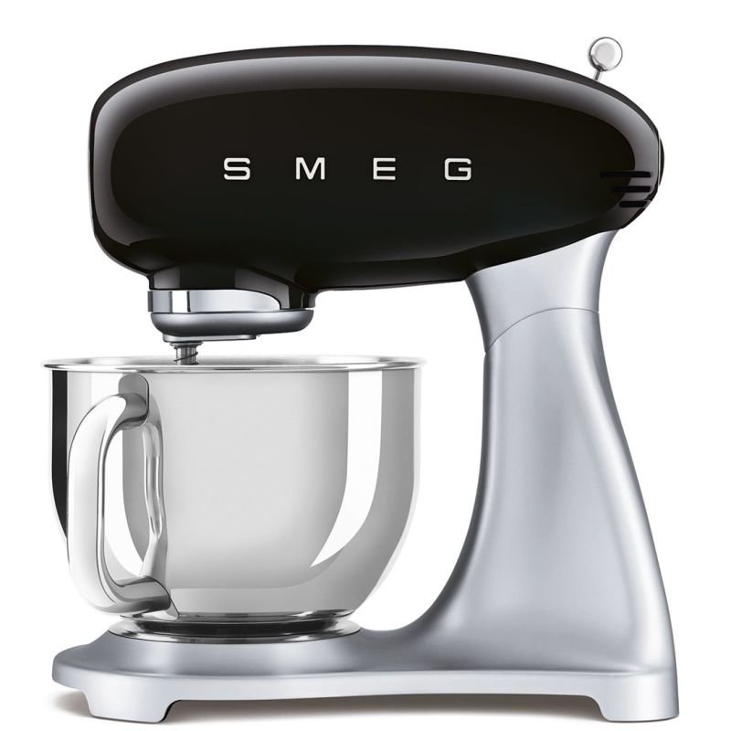 Smeg Retro Stil Hamur Yoğurma Makinesi – Siyah