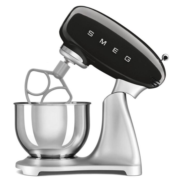 Smeg Retro Stil Hamur Yoğurma Makinesi - Siyah - Görsel 4