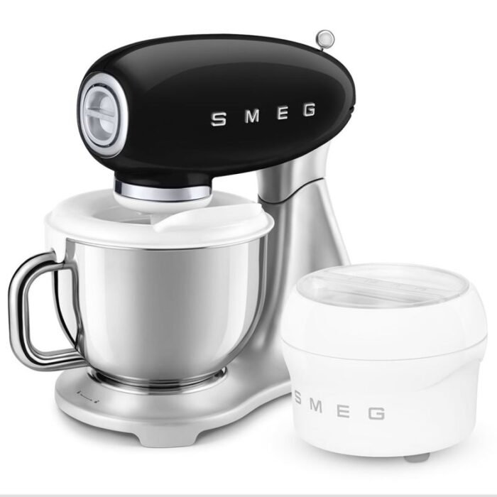 Smeg Retro Stil Hamur Yoğurma Makinesi - Siyah - Görsel 8