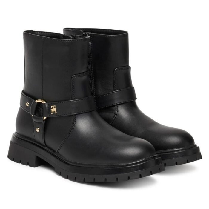 Tommy Hilfiger Bootie T3A5-34021-1355999-999 Siyah - Görsel 6
