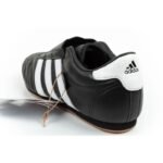 Adidas Bayan Taekwondo Spor Ayakkabı Siyah Deri Kayma Önleyici - Görsel 5