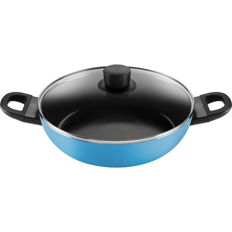 tryoshop-ballarini-caprera-deep-frying-pan-2h-with-lid-28-cm-blue-2650054 BALLARINI CAPRERA Derin kızartma