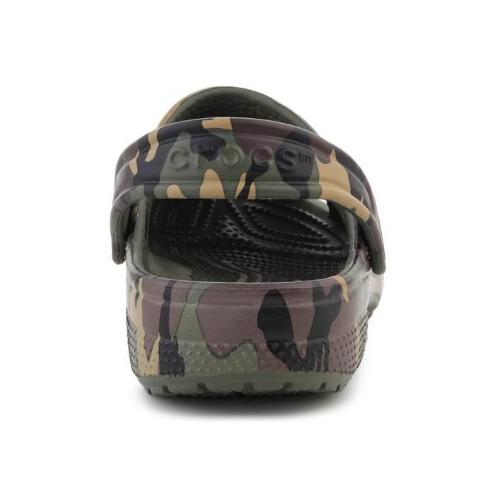 Crocs Classic Kamuflaj Terlik K Ordu Yeşili/Multi 211879-3TC - Görsel 5