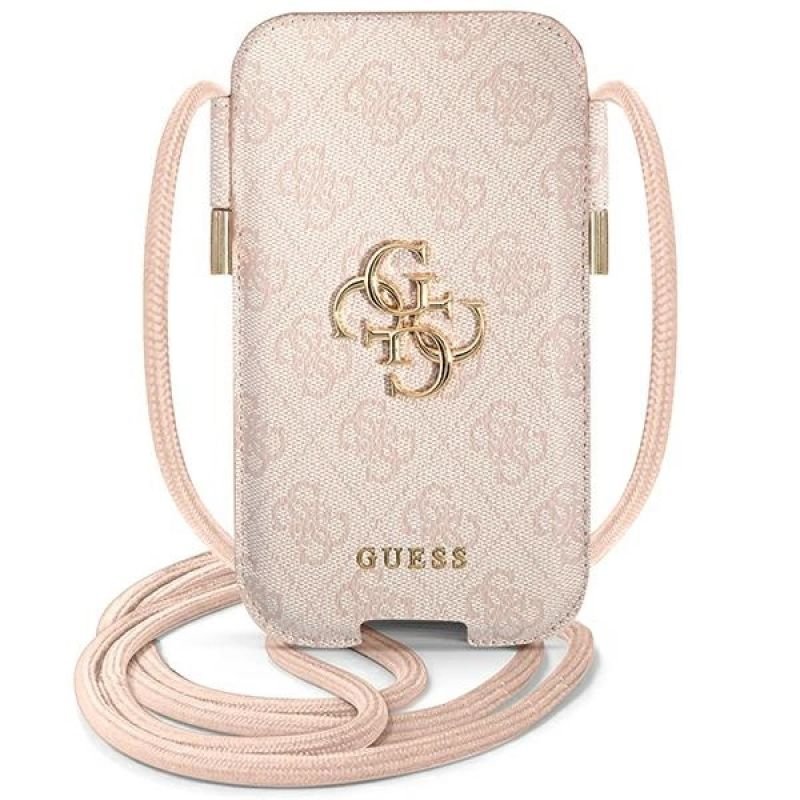 tryoshop-guess-4g-big-metal-logo-6-7-handbag-pink-2365019 Guess 4G Büyük Metal
